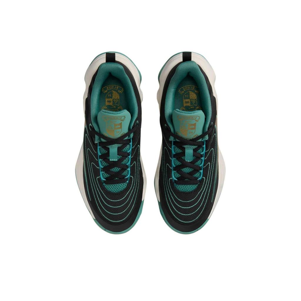 Nike נעלי סניקרס לילדים Giannis Immortality 4 GS דו-חוף שחור שנהב חיוור זהב מתכתי HV9127-001