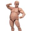 HiPlay NOTTAA 1/12 Scale Middle-Aged Square Head Body with Detachable Neck, NT-03 Male Seamless Action Figure Body, Super Articulated