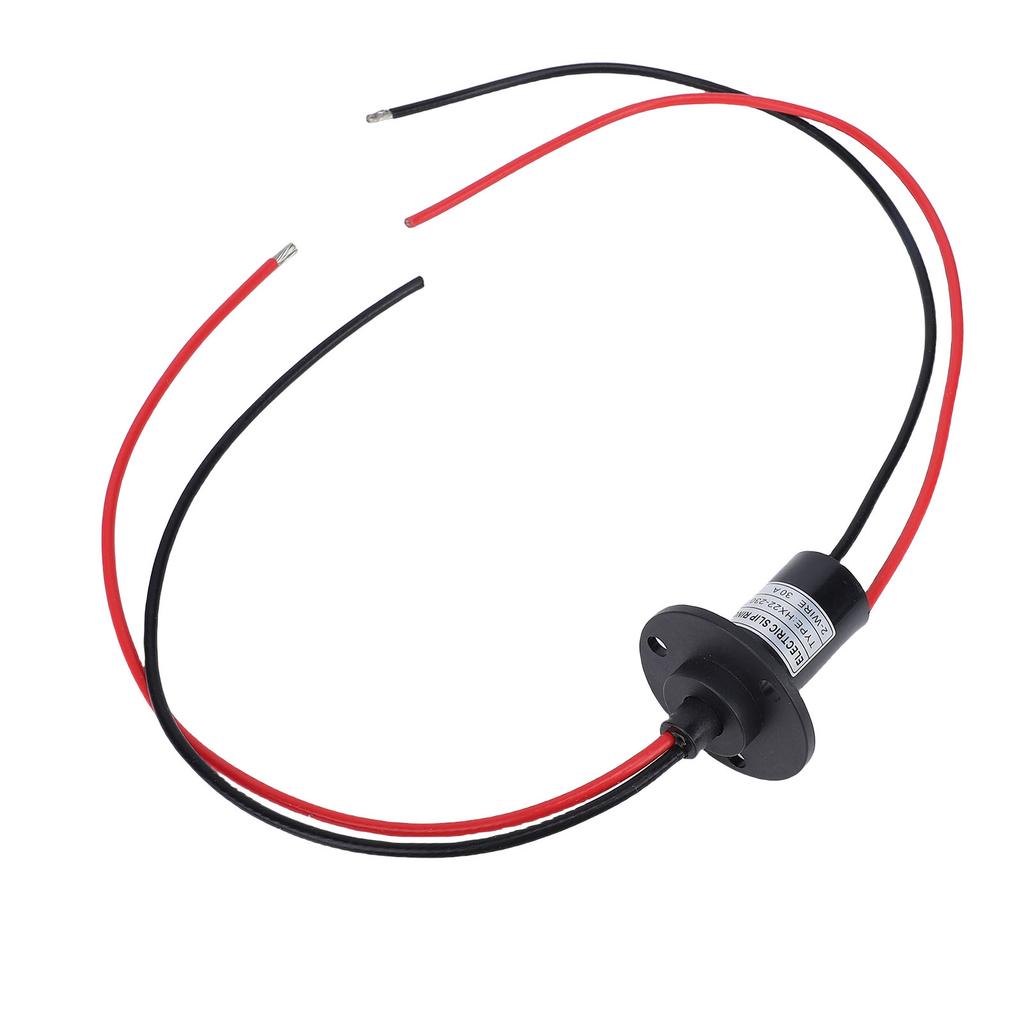 Elektryczny Silnik Pierścieniowy Ślizgowy Złącze Elektryczne 2 Przewody 30A 250RPM Obracający się o 360 stopni Mały Dokładny Typ Kapsułkowy Przewodzący