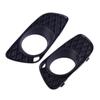 2x Front Fog Light Cover Bezel For 07-14 Smart Fortwo 451 4518260118, 4518260218