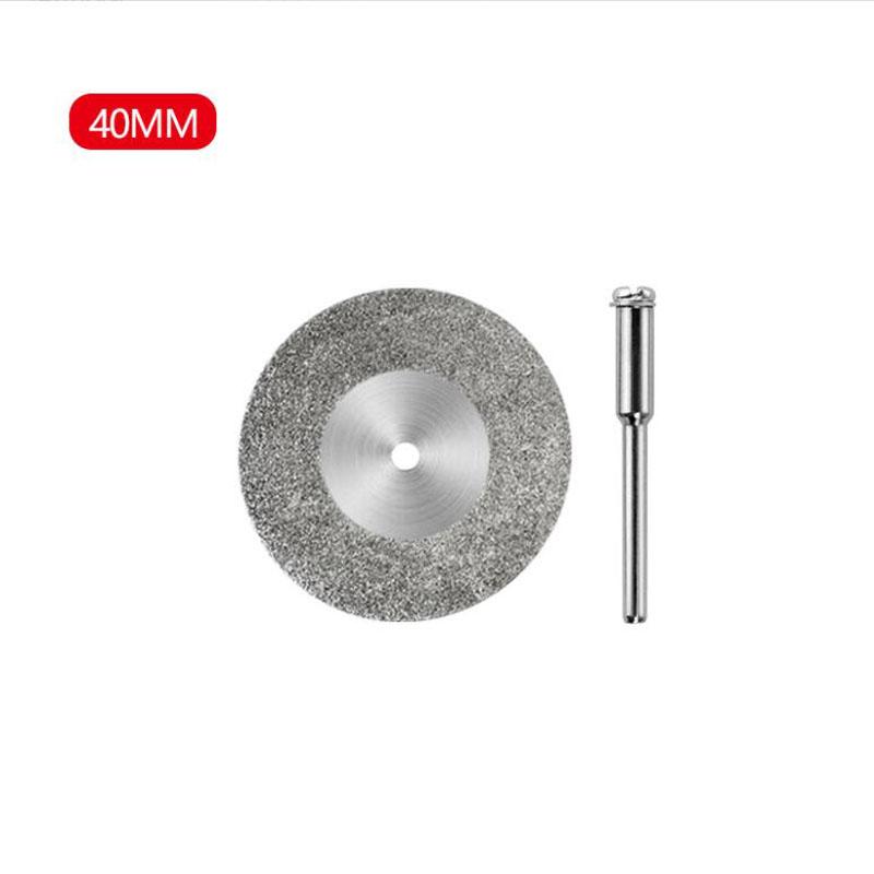 

40/50/60 мм Алмазный шлифовальный круг Металлический отрезной диск Отрезной круг Аксессуары для Dremel Для роторного инструмента Dremel с 1 оправкой C