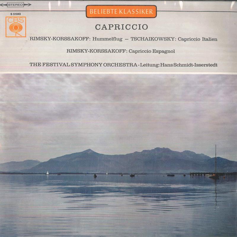 

LP Record FESTIVAL SYMPHONY ORCHESTRA HANS S Capriccio S51043 CBS Germany Classical Used