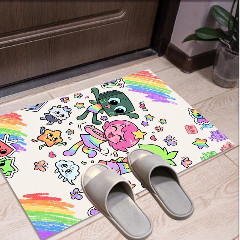 Dandy's World Pattern Rug, Indoor/Outdoor Mat, for Picnic, Gameroom, Bedroom, Office, Living Room, Home Decor Carpet, Birthday Gift