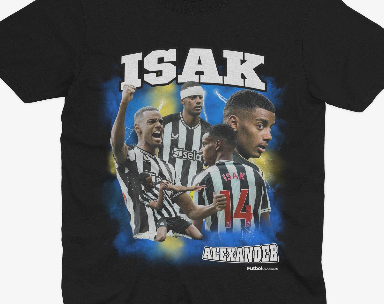 Alexander Isak Homage | Newcastle T Shirt | NUFC | Football | Soccer | Newcastle Fan | Newcastle Gift 3XL