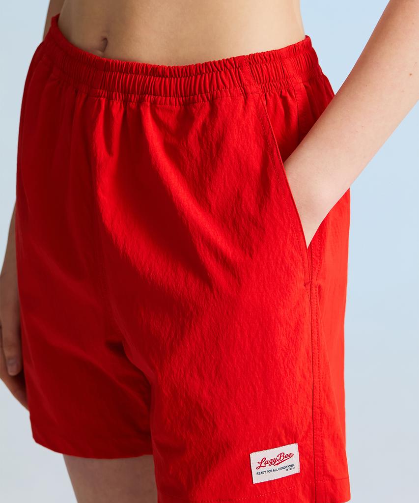 Leijibi Comfort Pro All Day Shorts M Stretch Shorts Red