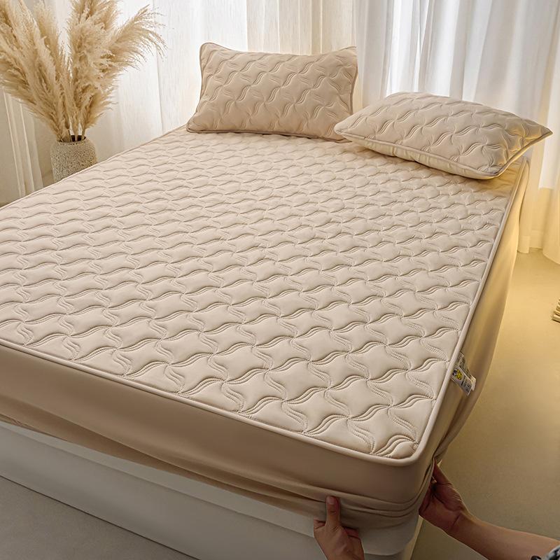 Category A Maternal and Infant Waterproof Diaper Sheet, Quilted Thickened Mattress Protector, Dustproof Bed Cover, Bed Cover