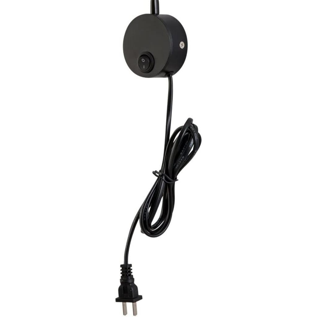 Leselampe Wandleuchte LED 3W Warmweiß 3000K Stecker zum Lesen von Büchern