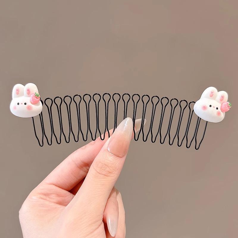 

Набор детских расчесок для волос и зажимов для фиксации челки с милой повязкой для волос