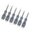 6 Pcs Voltage Tester LED Color Light High Brightness Non Contact Electrical Tester Pen for Maintenance