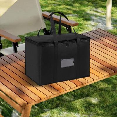 Food Insulated Bag with Handles Picnic Carry for Travel Office