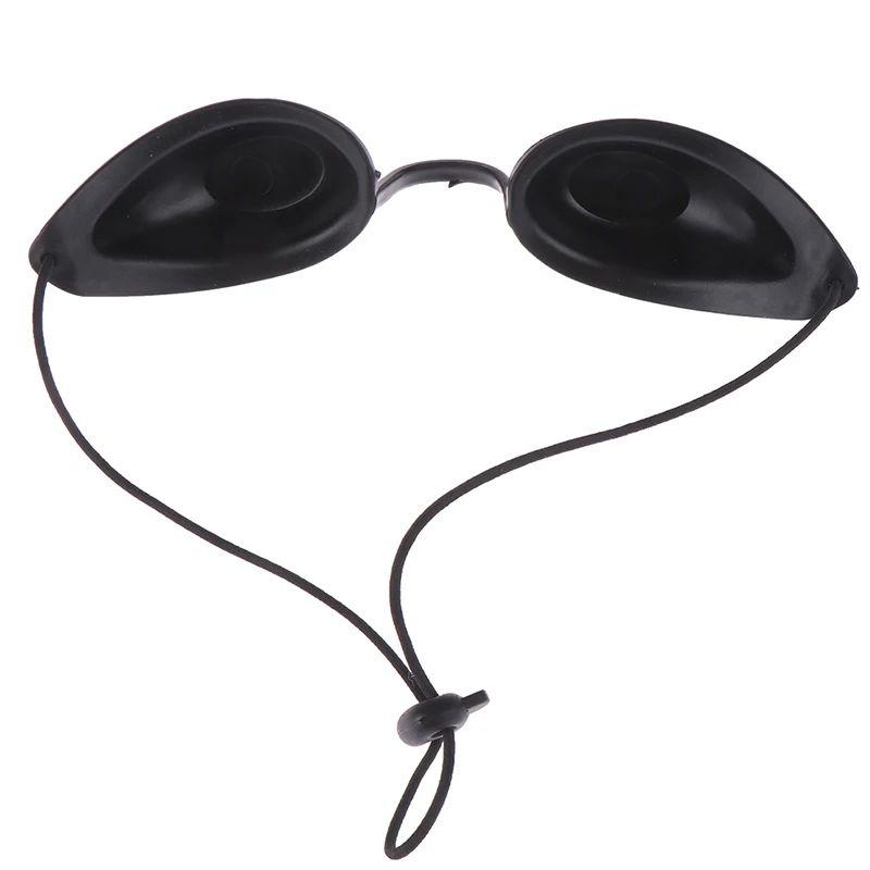 Beauty Goggles Protective Glasses Safety Silicone Eye Mask IPL Blackout Eye Protection Beauty Hair Machine Eye Mask Black