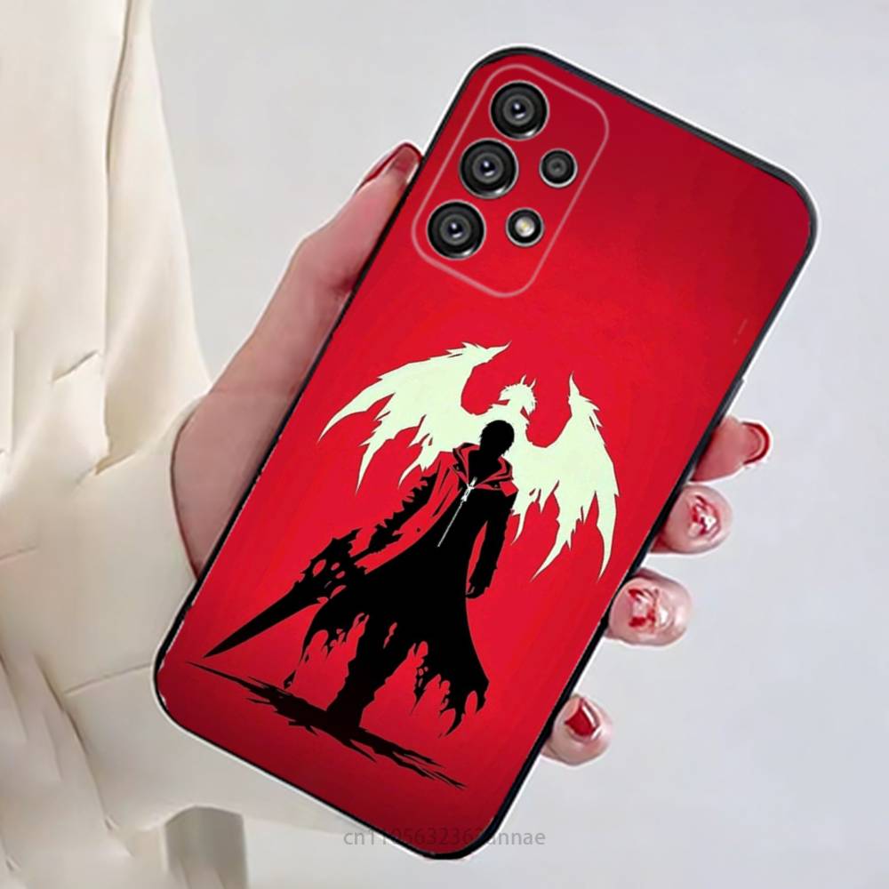 Dante D-Devil M-May Cry D-DMC2 Phone Case for Samsung Galaxy A73,23,53,33,14,24,13,72,22,52,32,54,A34 Soft Cover