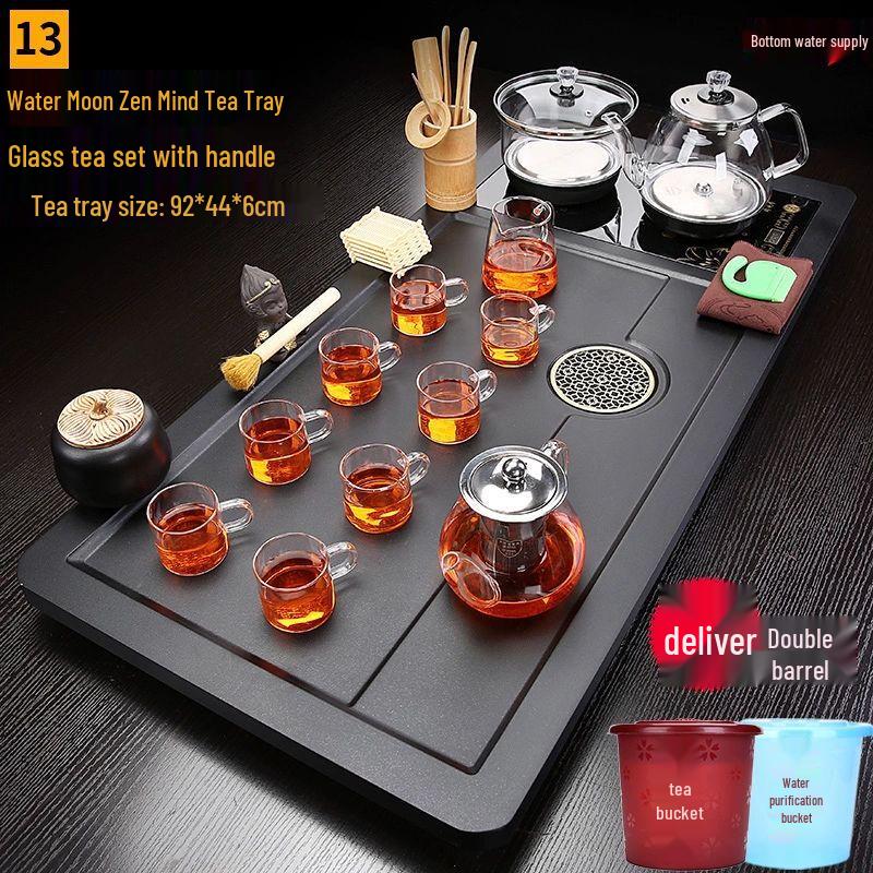 Jiakangming Automatic Kung Fu Tea Set with Bottom Water Supply Standard