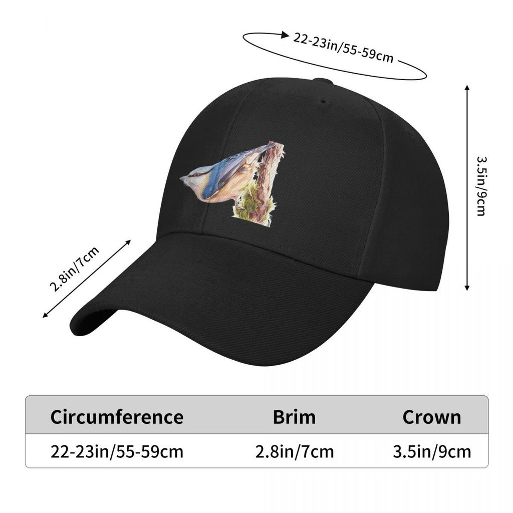 Nuthatch Baseball Cap Luxury Brand Hat Luxury Brand Hat Beach Mens Women's