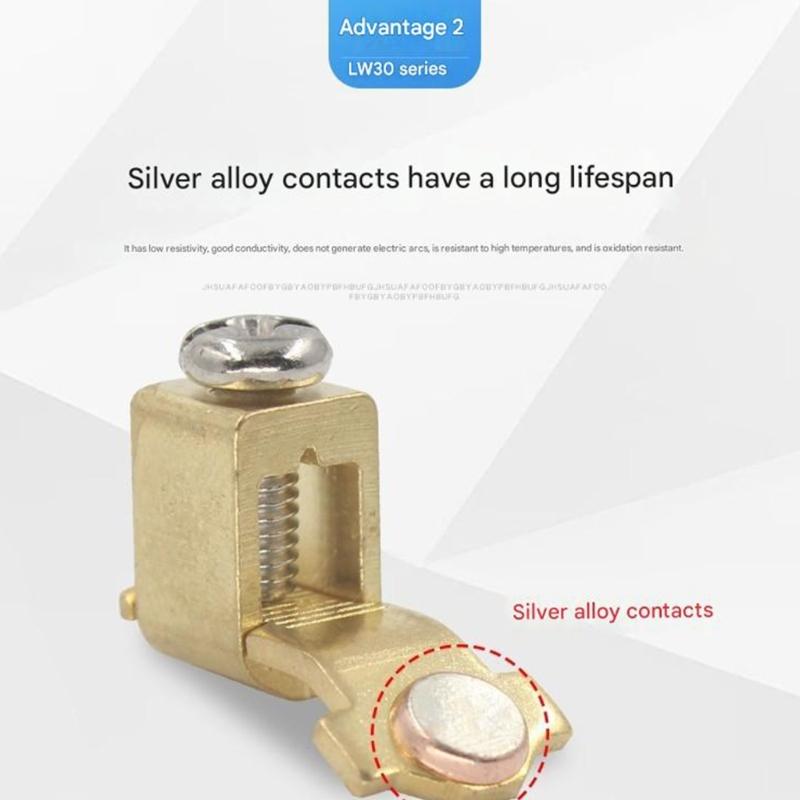 Strong 32Amp 3 Poles Disconnect Switches With Waterproof Enclosures Reliable Insulation for Harsh Environment Use