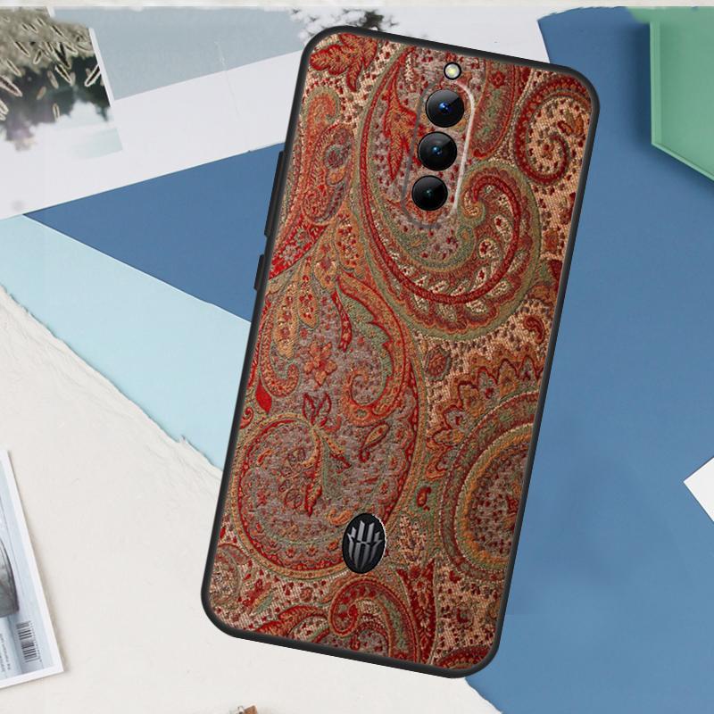 Paisley Pattern Case For ZTE Nubia Red Magic 9 10 11 8 8S 9S 10S Pro Plus 6 7 6S 7S Pro 5G 6R 10 Air Cover