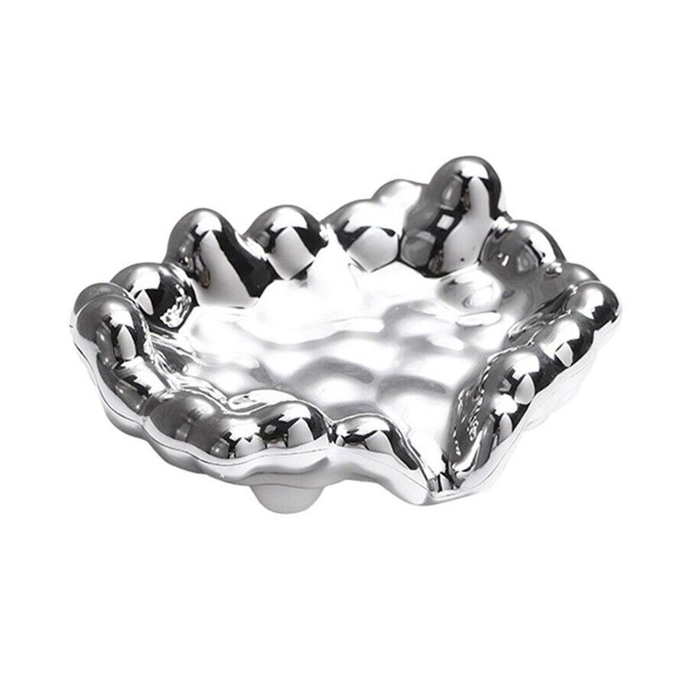 Zlatá/Stříbrná Mýdlenka Nakloněný Design Krabička na Mýdlo Vysoce kvalitní Držák na Mýdlo