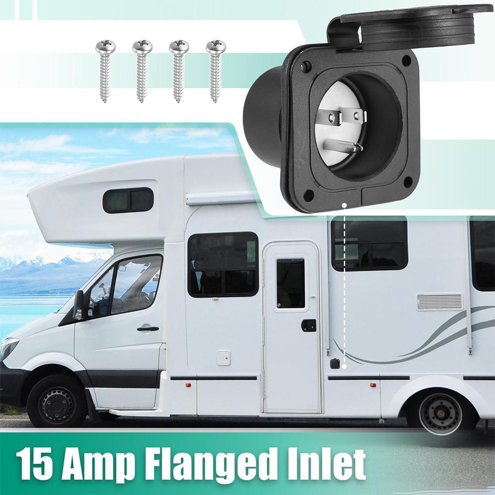 Spune la revedere problemelor de alimentare Prize rezistente la apă pentru RV-uri Conexiune ușoară Priză ascunsă pentru RV