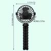 3-Color 1pc Rechargeable Portable Octopus Mini Fan with 3 Wind Speeds, Handheld Cooling Fan, Includes Hook, Stand And Packaging Outdoor Use