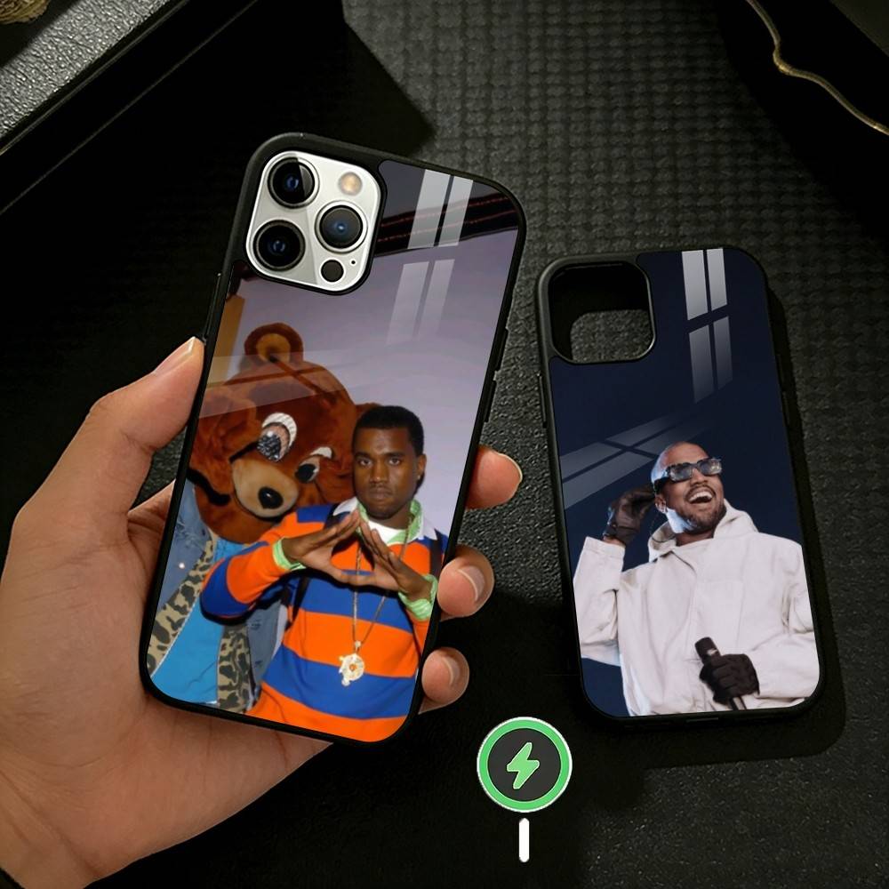 Funny Singer Kanye West Ye Clear Phone Case For iPhone 17,16,15,14,13,12,Plus,Pro,Max For Magnetic Wireless Charge