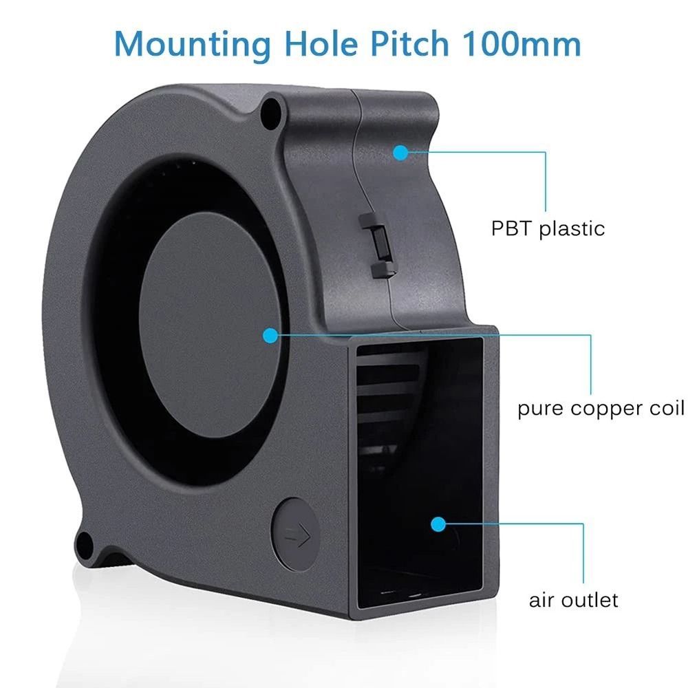 1Pcs with Variable Speed Controller Air Blower Small Blast Engine Cooking Fans New BBQ Blower