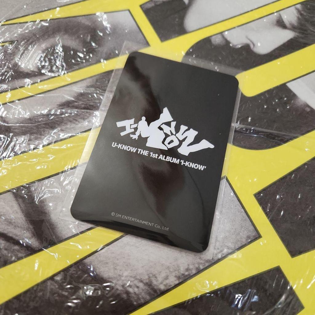 [USED] U-KNOW 1st ALBUM 'I KNOW' Rakidoro Ktown4u