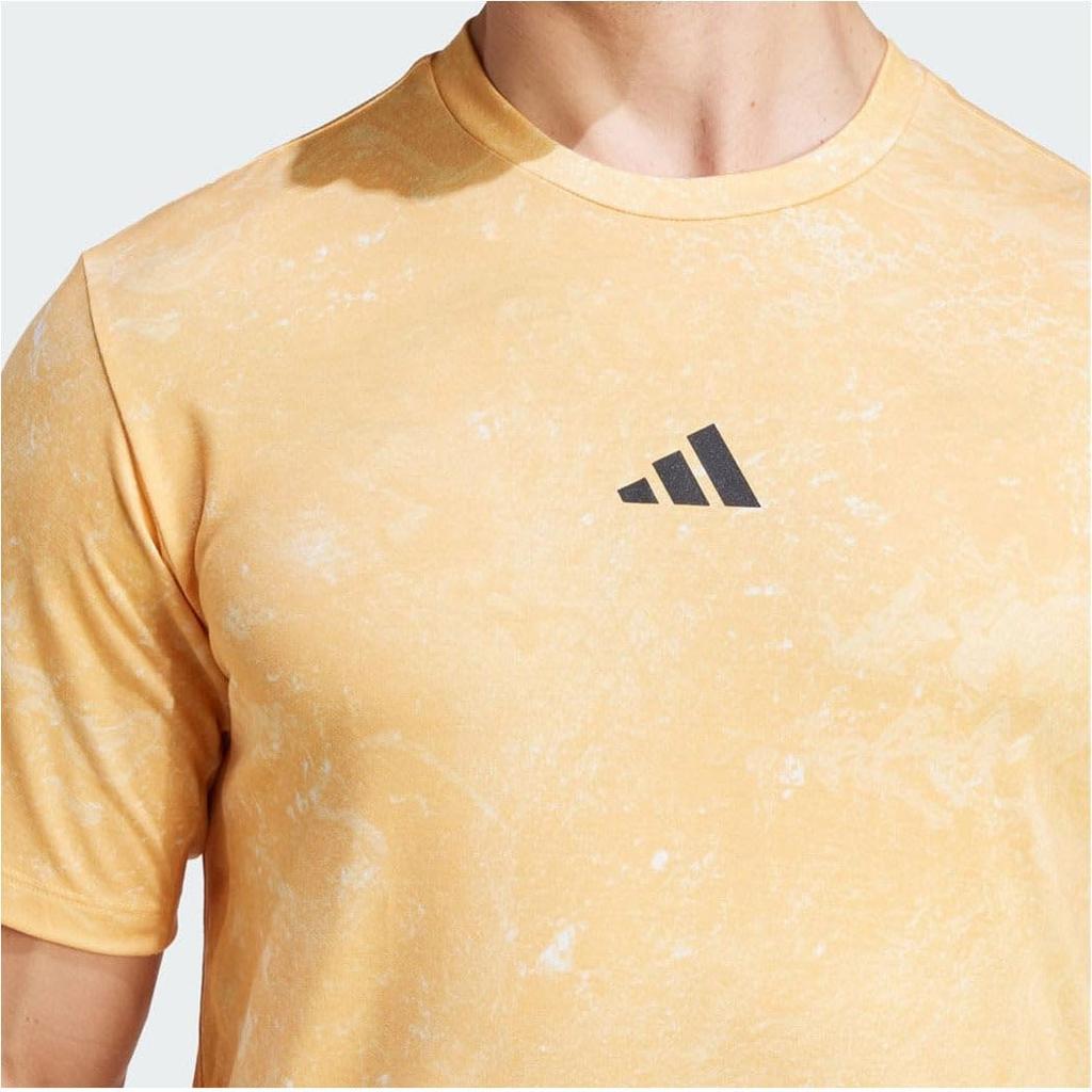 Adidas IEJ12 Power Tränings T-shirt med Kort Ärm Storlekar Herr, Semi-Spark/Svart (IS3806), J/XL