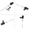 M10x1.25mm Hydraulische Kupplung Master Zylinder Brems Pumpe Schwarz für Motorrad ATV Dirt Bike