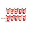 10 Pieces Potato Sack Race Bags for Kids Adults Balance Training Jumping Field Day Games