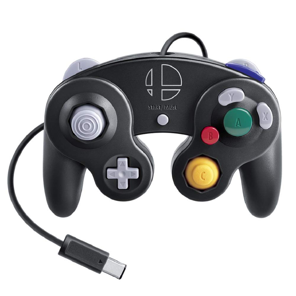 Nintendo Nintendo GameCube Controller Super Smash Schwarz [Originalprodukt] Bros.