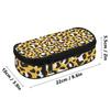 Pencil Case Printed 300D Polyester Zip Around Closure with Main Storage Mesh Pocket and Organized Pen Holders for School and Study
