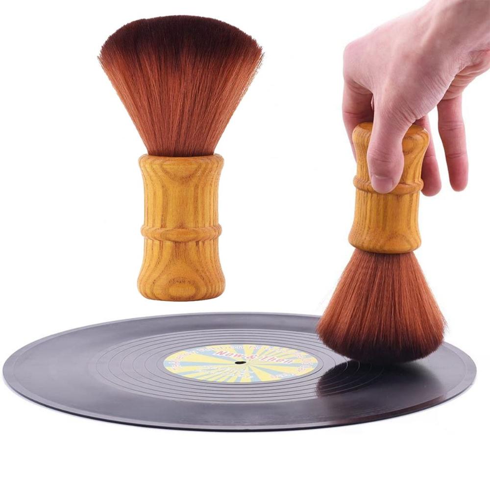 Handle Soft Anti-static Stylus Dust Remover Turntable Brush LP Cleaning Tool Vinyl Record Cleaner