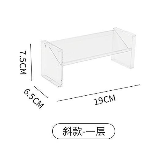 Transparent Storage Rack Multi-layer Stackable Desktop Display Rack Acrylic Detachable Organizing Rack Handmade Paper Cup Cake