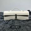 Italian New Light Luxury Long Handbag Slim Niche Design Retro Leather Women's Bag Small Square Bag