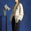 New Era FW24 Blue And White Porcelain Series MLB Los Angeles Dodgers Loose Fit Embroidered Logo Button Long Sleeve Jacket Unisex Jacket 14385265