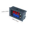 LALADEFIEE 5pcs Voltage and Current Voltage Tester Digital Ammeter Car Digital Voltmeter Led Panel