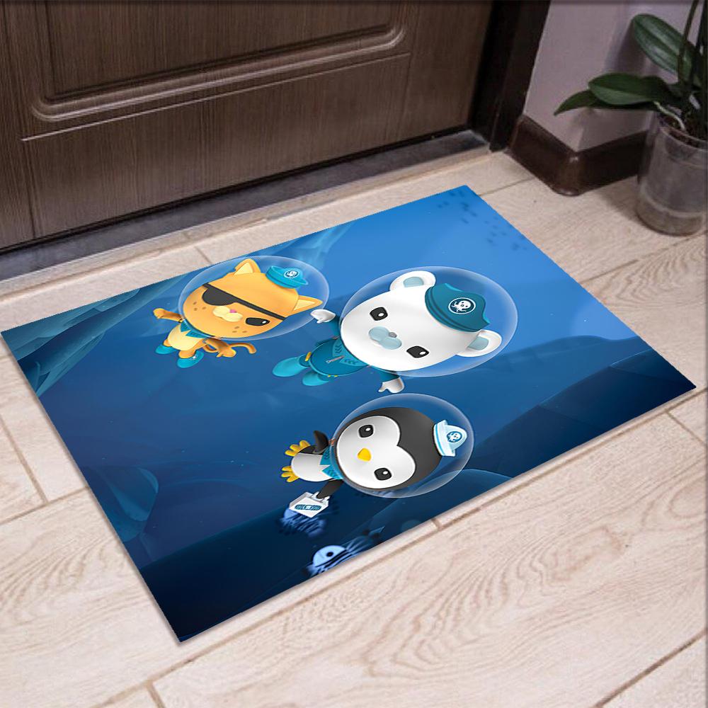 Octonauts Printed Carpet Rug for Office Chair Living Room Bedroom Kitchen Room Decor Gifts