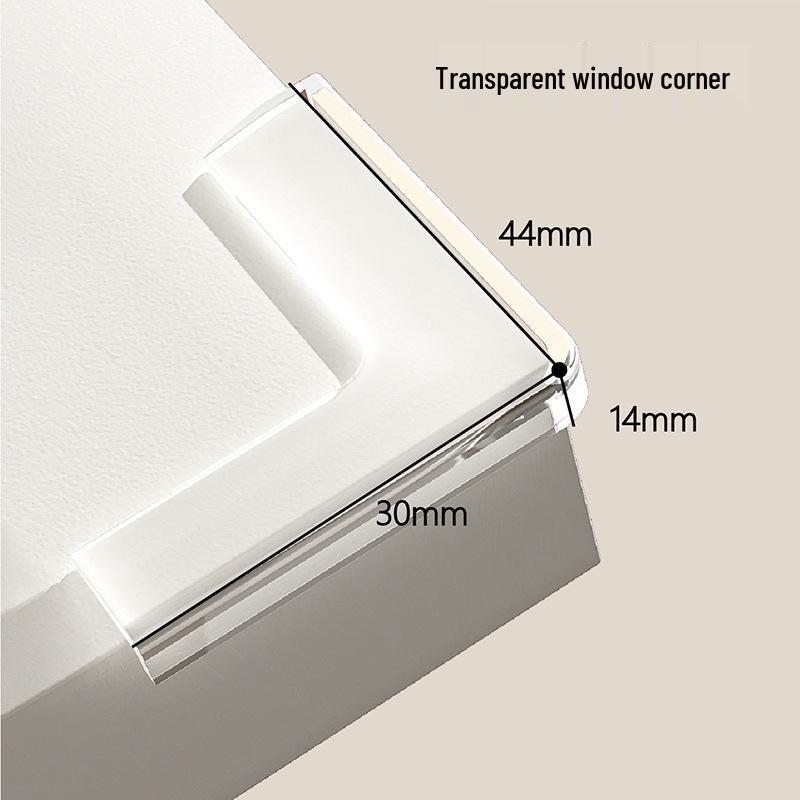 Clear PVC Self-Adhesive Corner Protector for Child Safety