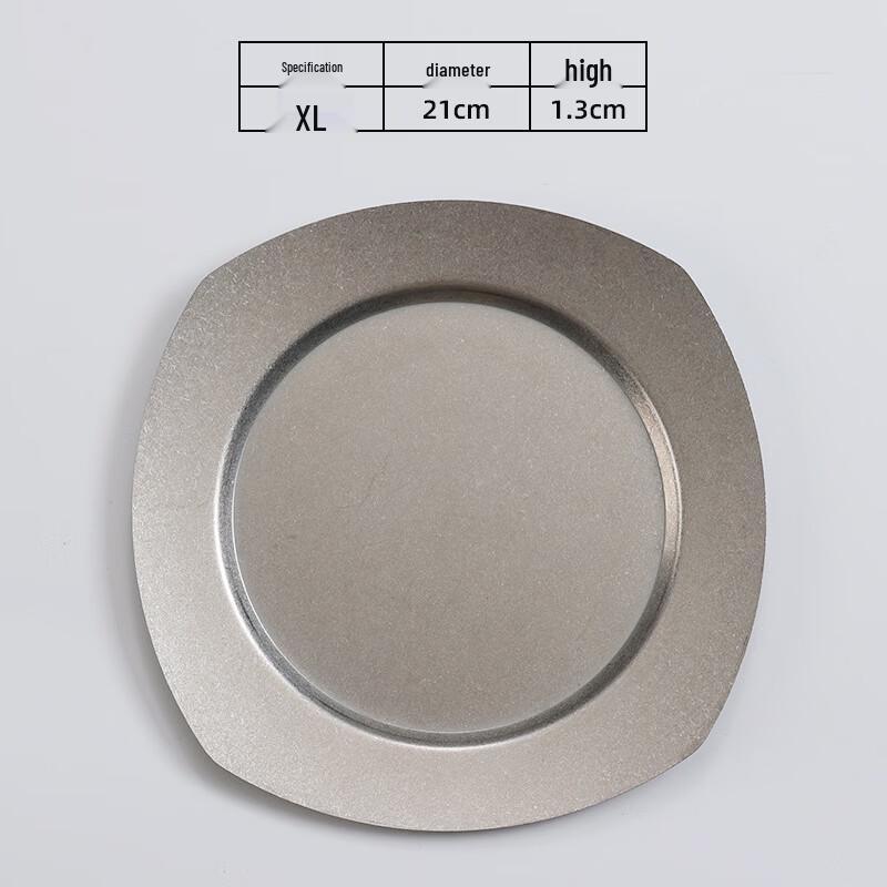 American Retro Stainless Steel Divided Plate
