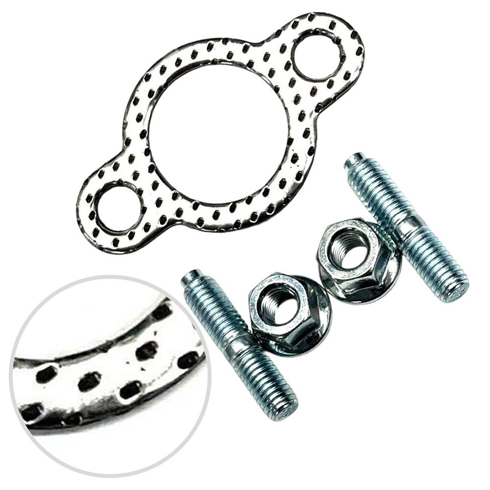 1set Exhaust Stud Kit 24-072-24-S Exhaust Studs, Nuts & 24-041-49-S Gasket Set For CV CH Series Engine Exhaust System Repair