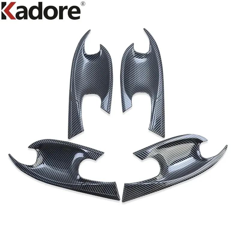 Side Door Handle Bowl Cover Trim For Hyundai Tucson NX4    2024 Chrome Car Exterior Handle Cup Overlay Accessories