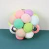 5/6 Stück Katzenspielzeug Plüsch Soundball Regenbogen mit Glocke Ball Haustierbedarf Katzenspielzeug Interaktives Spielen Katze Fangspielzeug Katze Plüsch