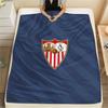 Sevilla FC Flannel Blanket, High Quality Comfortable for All Seasons, Home Decor, Warmth and Comfort