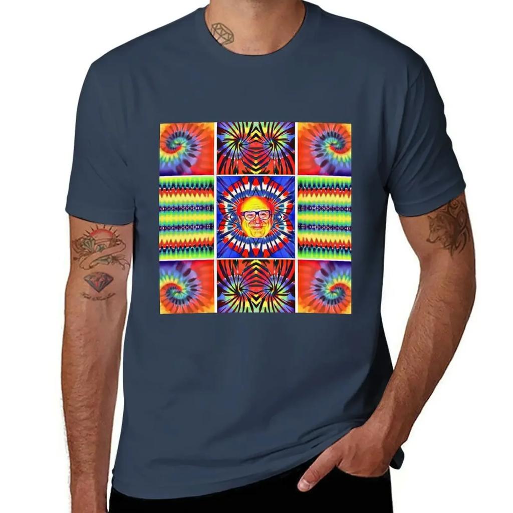 Es ist immer DeVito T-Shirt Ästhetische Kleidung Sommerkleidung Schwarze Herren Grafik-T-Shirts