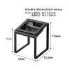 Yamazaki Tower Pet Food Bowl Slanted High W15 X X Easy To Pet Food Model 10036 Stand, Type, Black, Body D15.5 H17.6cm, Eat, Bowl,