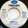 7inch Record AMBELIQUE  Agony CRT817 Charm UK Reggae Ska  Dub Used
