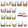 ZISIZ Crystal Whiskey Cocktail Glass Set
