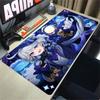 Genshin Impact Furina Anime Game Mousepad Office PC Kawaii Gaming Accessories Keyboard Mouse Pad Laptop xcm Mouse Mat Carpet