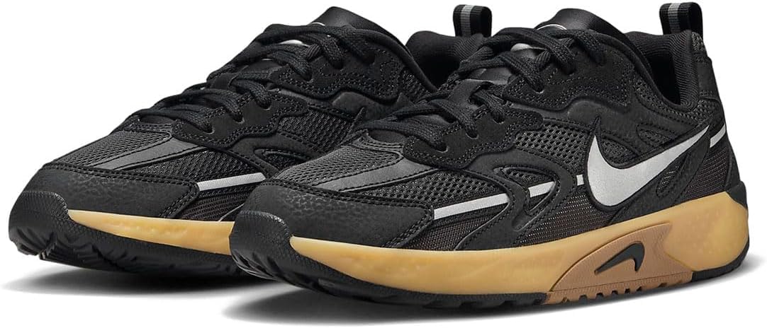 Nike Jam W JAM Size Light Medium Silver FN0314-002, 22.0cm, Black/Gum Brown/Gum Brown/Metallic