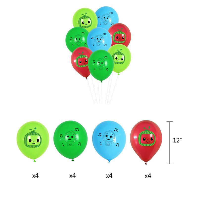 

Supplies Birthday Party Decor Flag Balloon Kids Party Suit Decoration Balloon-16pcs